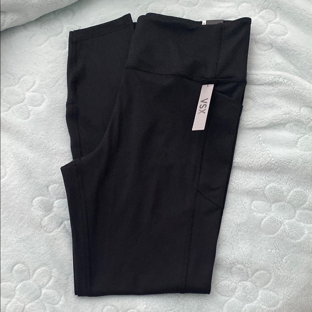 Victoria's Secret Black Leggings Full-Length Comfort